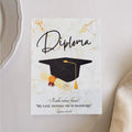 Diploma Mubarak gefeliciteerd wenskaart cadeau