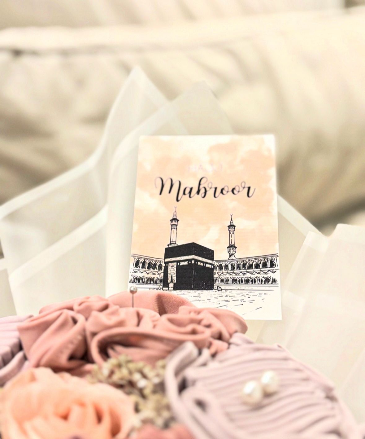 Hajj Mubarak Mekka wenskaart cadeau