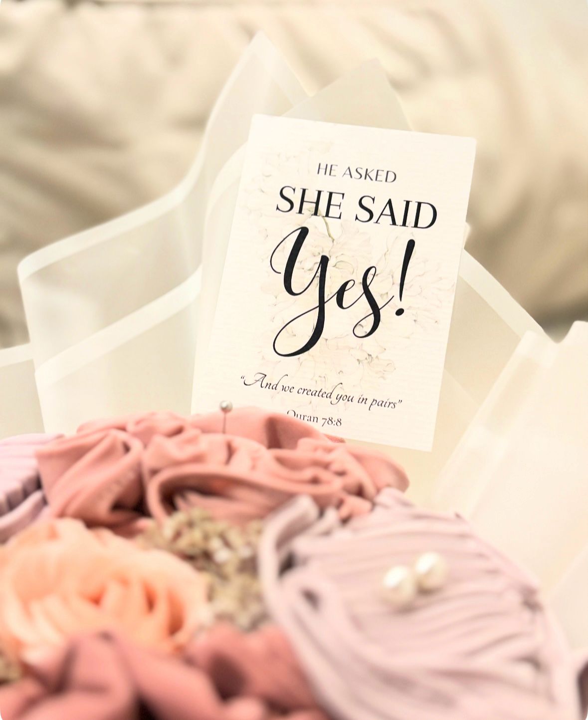 Wenskaart trouwkaart bruid cadeau