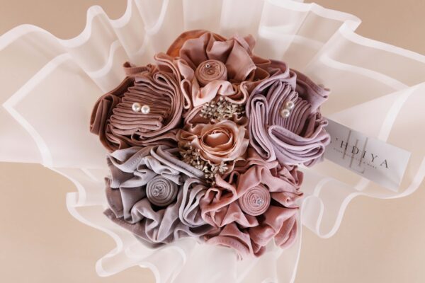 hoofddoek boeket cadea hijab bouquet